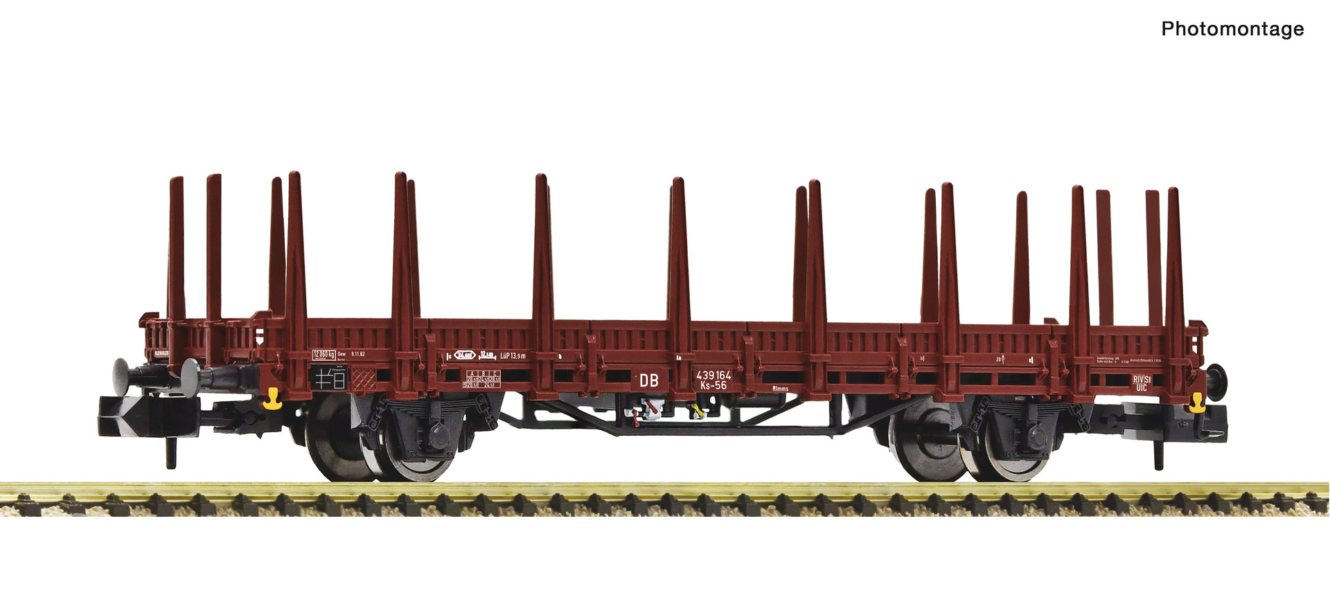 Fleischmann 825754 - Rungenwagen Kbs DB